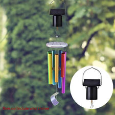 Motor Solar Powered Wind Spinner Hanging Metal Large Electric Tool Black