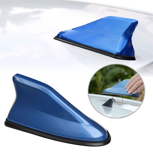 Blue car parts - car, shark