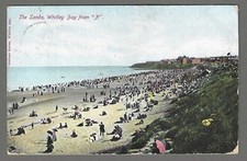 Vintage postcard The Sands