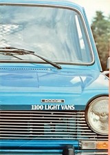 Dodge (Simca) 1100 Light Vans Brochure 1976