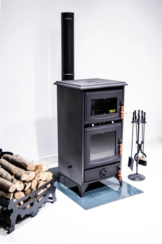 Wood burning stove cast - stove,,