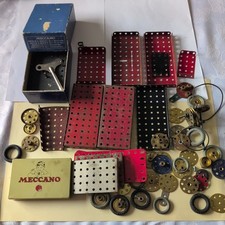 Joblot Vintage Stamped Meccano