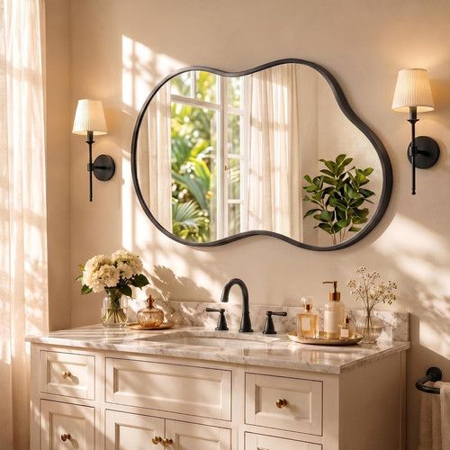 Bathroom mirror for over - for,