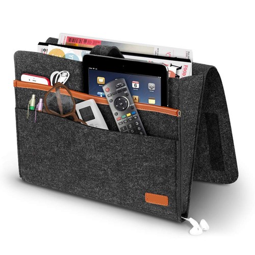 Felt bedside storage organizer - bedside,