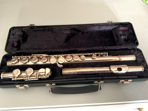 Armstrong 104e silver flute - armstrong,