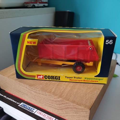 Corgi tipper trailer - tipper, no