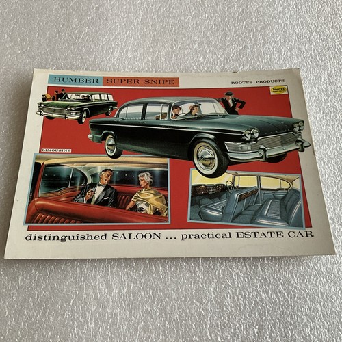 Postcards humber super - postcards,