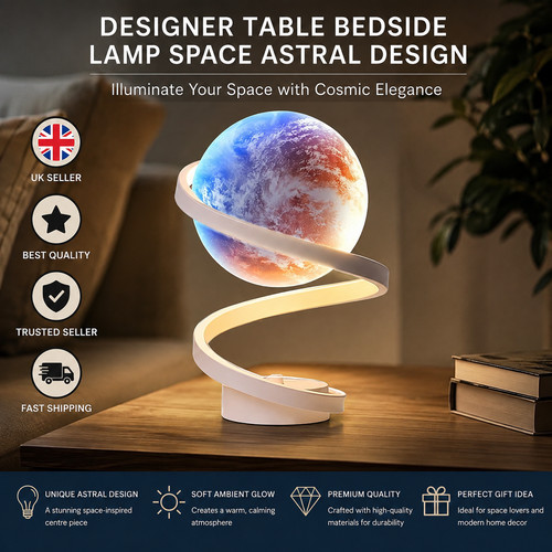 Designer table lamp bedside - table,