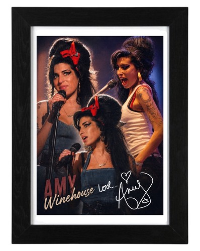 Amy winehouse signed autograph - winehouse,