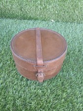 Vintage gents round - gents, leather