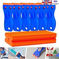 100 Pcs Plastic Scraper Razor