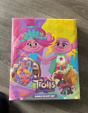 Trolls Single Duvet Cover Set 