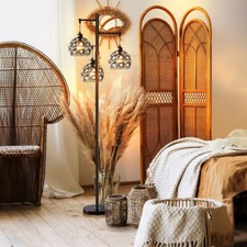 Floor Lamp Modern Black 3 Head