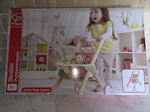 Hape dolls stroller pram - hape, stroller/pram