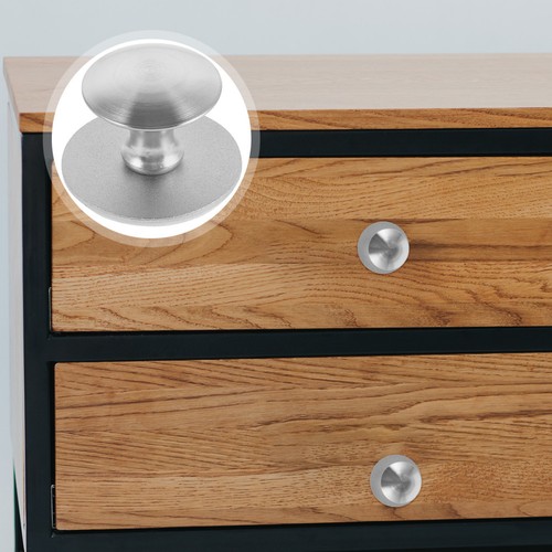 Silver metal suction - cup, grip