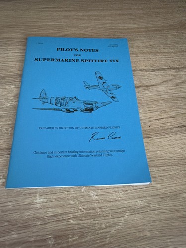 Pilot notes for - pilot’s,