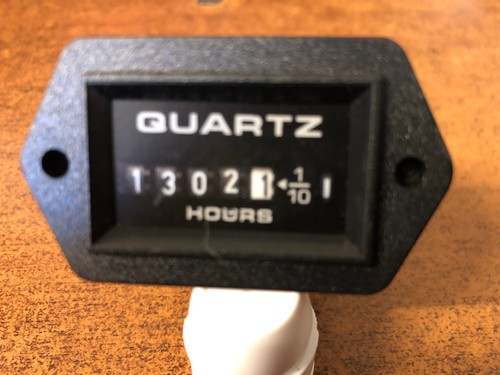 Hour meter clock 12v - meter, mini