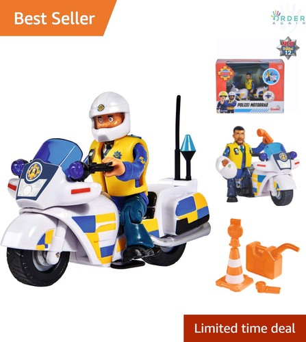 Fireman sam police motorcycle - sam,
