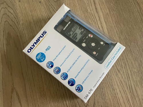 Olympus 670 digital voice - digital,