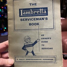 LAMBRETTA SERVICEMANS BOOK /