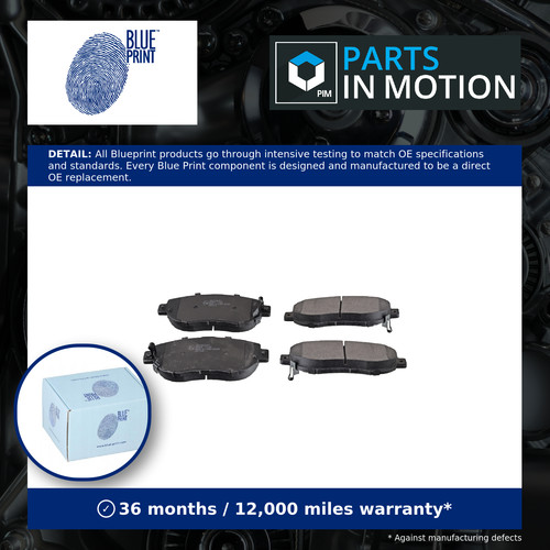 Brake pads set - pads, adt34291