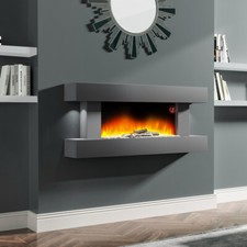 Electric 50" LED Fireplace
