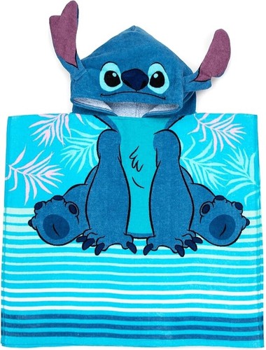Stitch hooded poncho