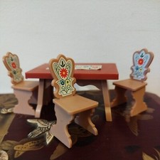 Doll house furniture german - house,
