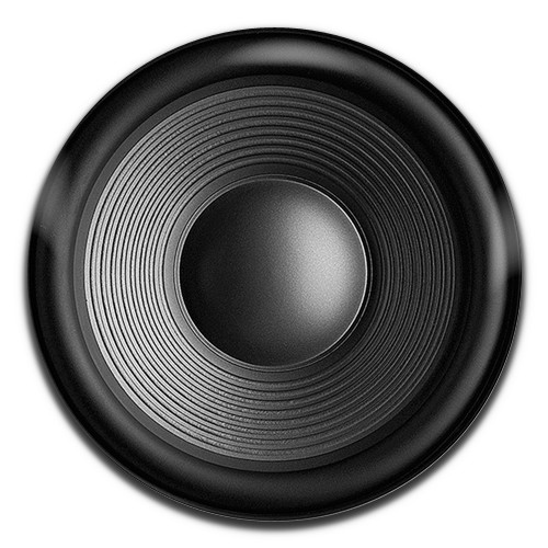 Speaker cone novelty 25mm - speaker,