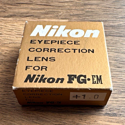 Nikon eyepiece correction lens - nikon,