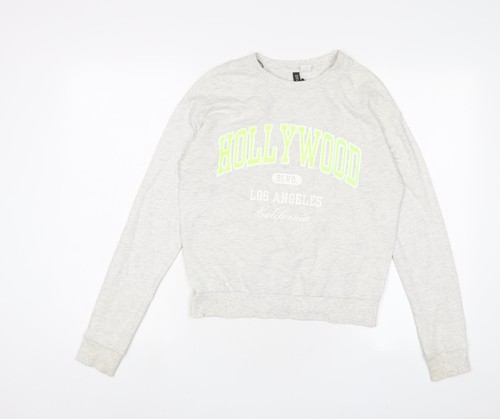 Womens grey cotton - h&m,