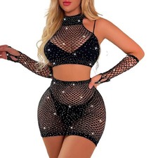 Women's Sexy Fishnet Lingerie