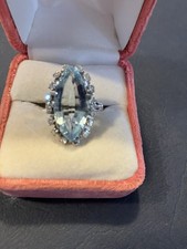 Stunning Large Aquamarine Ring