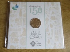 Royal Mint - Beatrix Potter - 150th Anniversary 50p - 2015