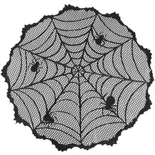 Spiderweb Lace Tablecloth Decoration Tear Resistant Table Runner