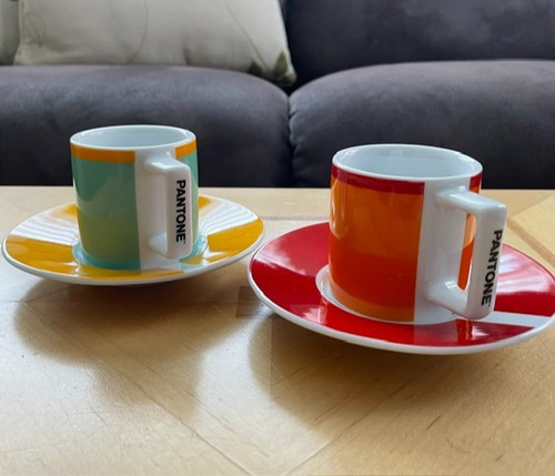 Pantone espresso cups - pantone,