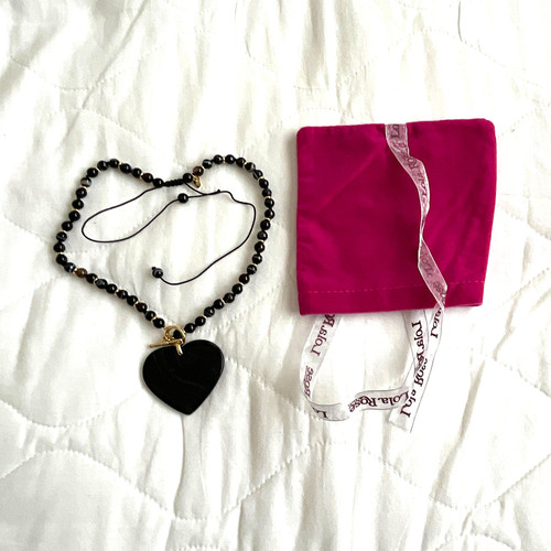 Lola rose black stone - , beaded