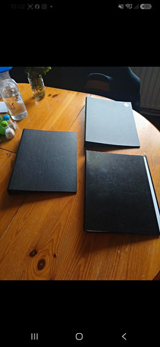 Pack black ring binders - pack,
