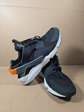 Nike Huarache Men's Trainers UK 11 US 12 EU 46 Black Grey Orange