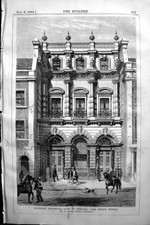 Old National Provincial Bank England Corn Street Bristol Gingell 1864 Victorian