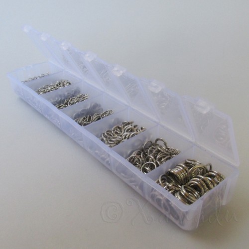 Jump rings silver - jump, tone