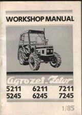 Zetor Tractor 5211 5245 6211 6245 7211 7245 Workshop Manual