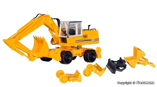 Liebherr wheeled excavator - liebherr,