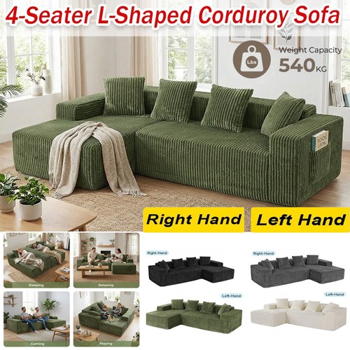 Jumbo cord modular shape - l,