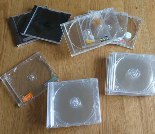 Bundle jewel cases - cd,