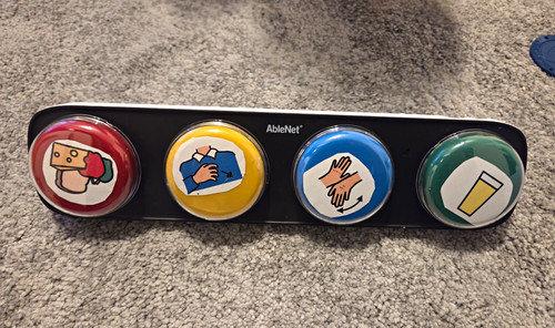 Ablenet talk button - talk, 4-button