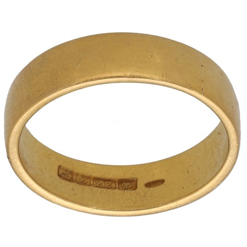 22ct gold ring - gold,