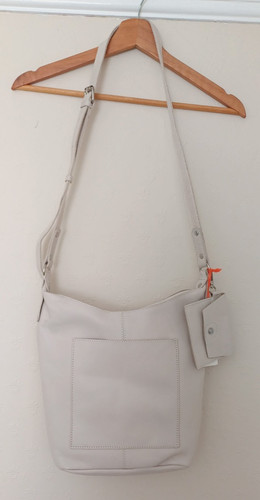 White stuff fern - white, leather