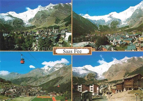 Saas fee visp - vs, gondola