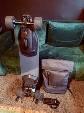 Boosted Board Stealth (105s)  w/New Extended Battery + Boosted Carry Bag